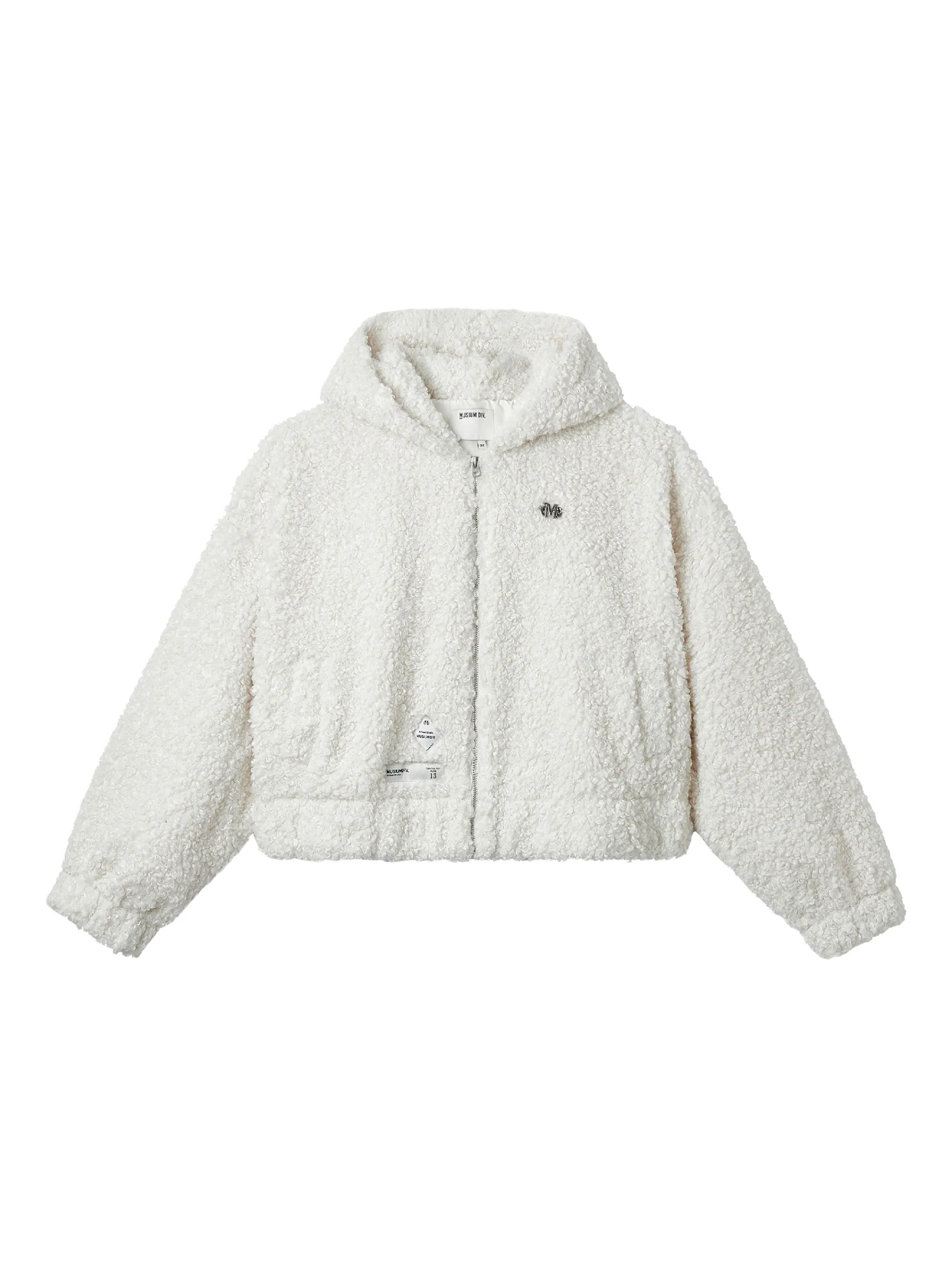 

Куртка на молнии с капюшоном Musium Div., белый