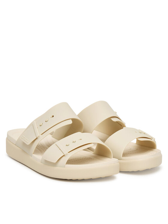 Пантолеты Brooklyn Buckle Low Low 211215 Crocs, экрю — фото 2