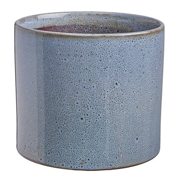 

Цветочный горшок BUTLERS glasiert GLAZE цвет olivgrün