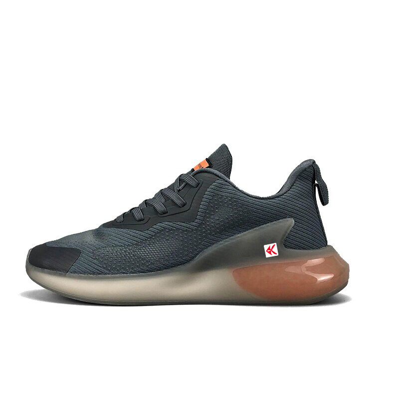 

ZAMST Дышащие и легкие мужские низкие кеды серо-оранжевые, цвет Gray Orange