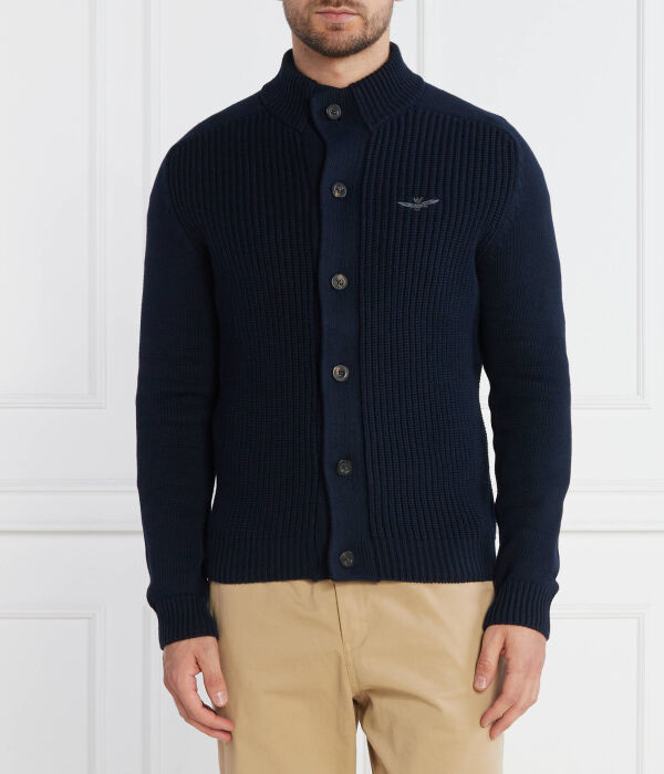 

Кардиган Aeronautica Militare Regular Fit, синий