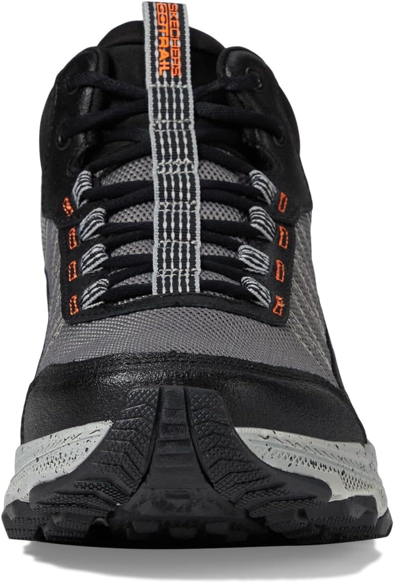 Кроссовки Skechers мужские Go Run Trail Altitude 2.0 - Ridgetop Midtop, оранжевый/угольный — фото 2