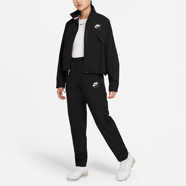 Спортивные штаны Athleisure Casual Sports Set Foots Fabric Long pants trousers Black Nike, черный — фото 3