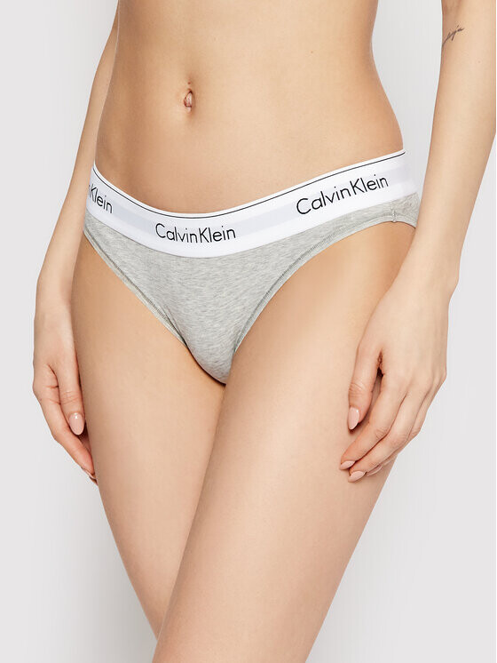 

Классические женские трусики Calvin Klein, серый