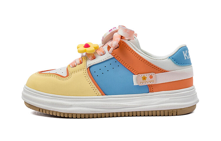 

Детские кроссовки для скейтбординга Kids Low-top Yellow/Red/Blue Kappa Kids, цвет Mi Bai Moon