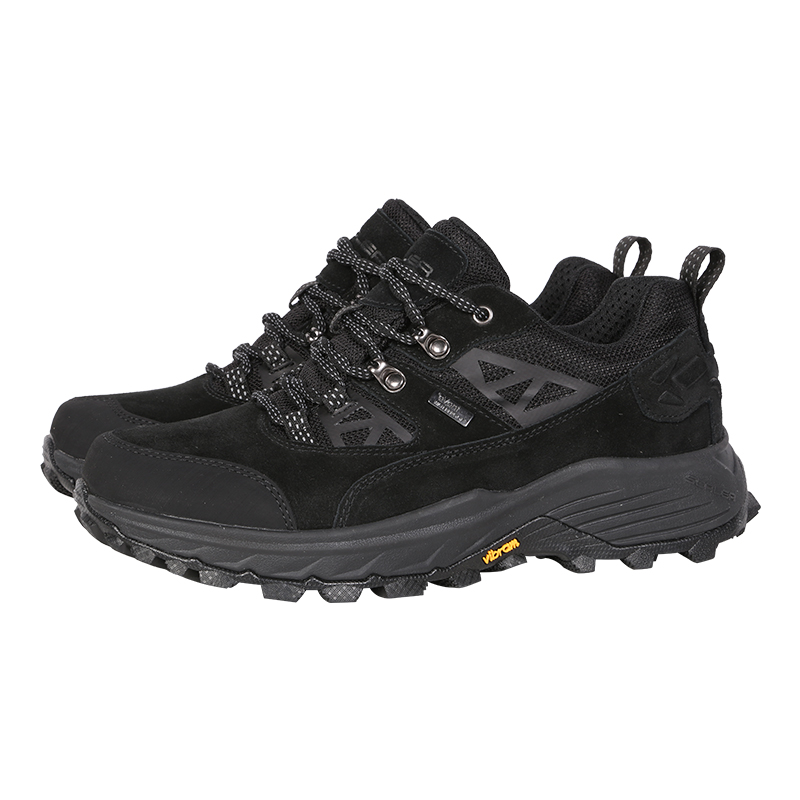 

Низкие треккинговые ботинки мужские противоскользящие Vibram подошва EVENT водонепроницаемые SCALER черные