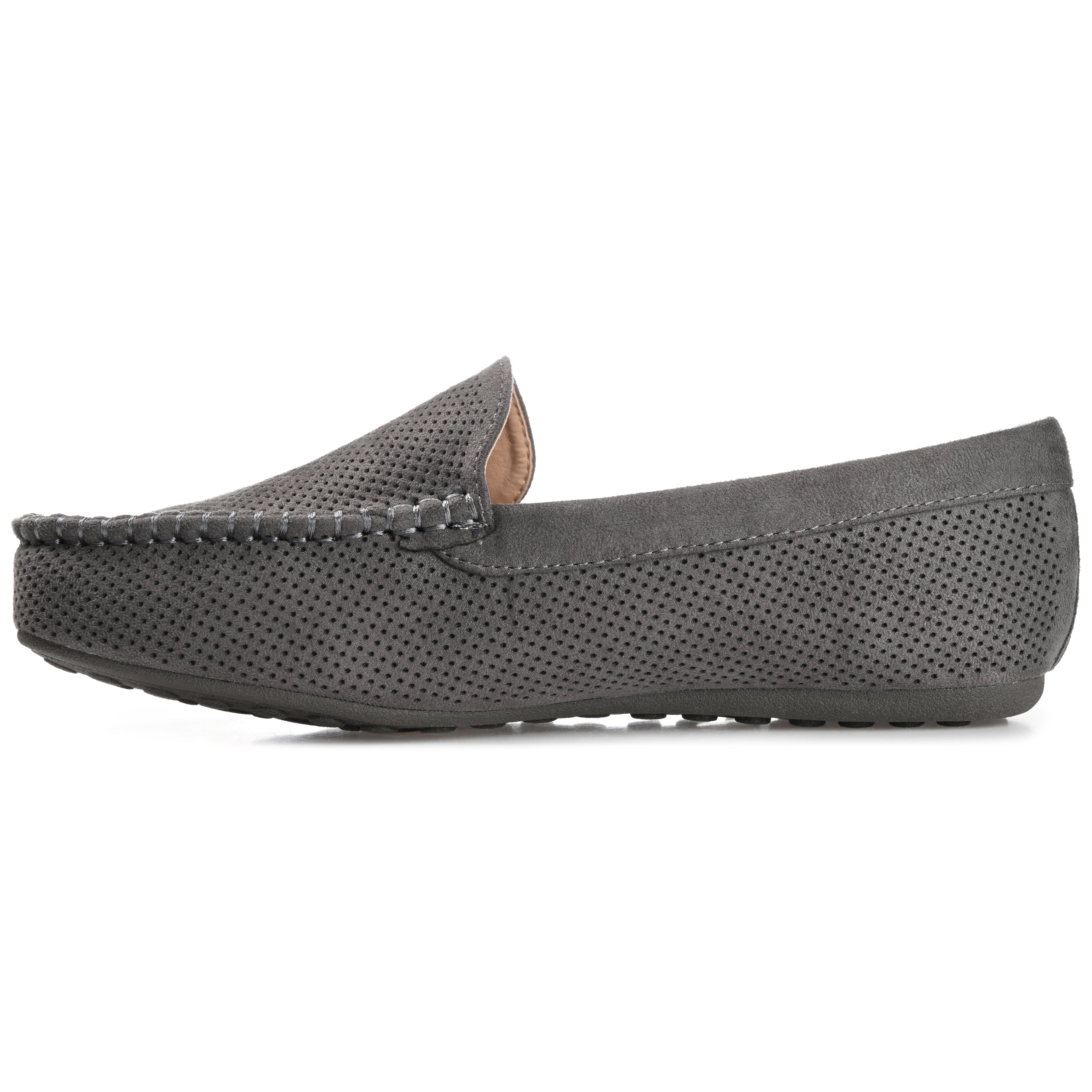 Женские туфли-лоферы Comfort Halsey из коллекции Journee, серый — фото 2