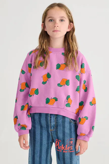 Свитшот детский Tangerine Bobo Choses, фиолетовый