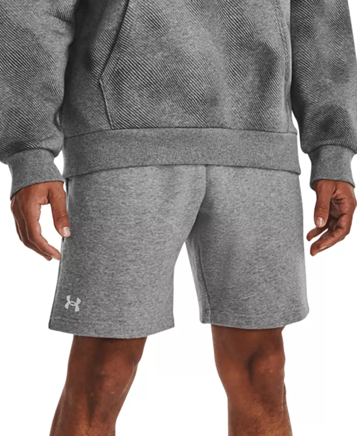 

Мужские шорты Rival Fleece 10" с кулиской Under Armour, серый