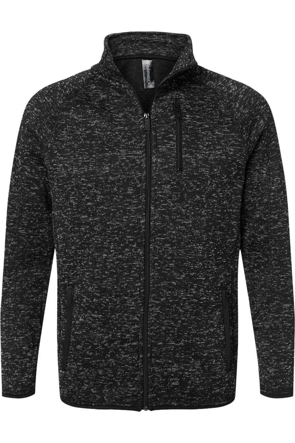 

Свитер Burnside Knit Jacket, цвет heather black