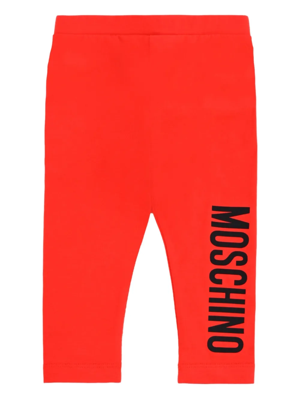 

Леггинсы с логотипом Moschino Kids, красный
