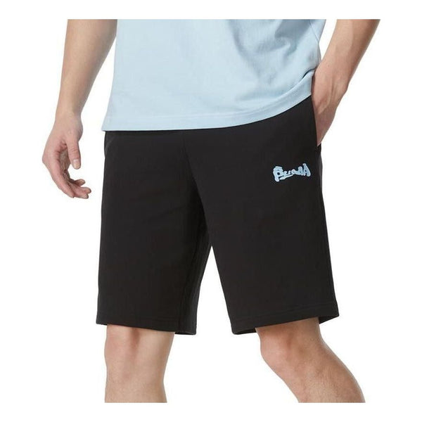 

Шорты logo casual shorts 'black' Puma, черный