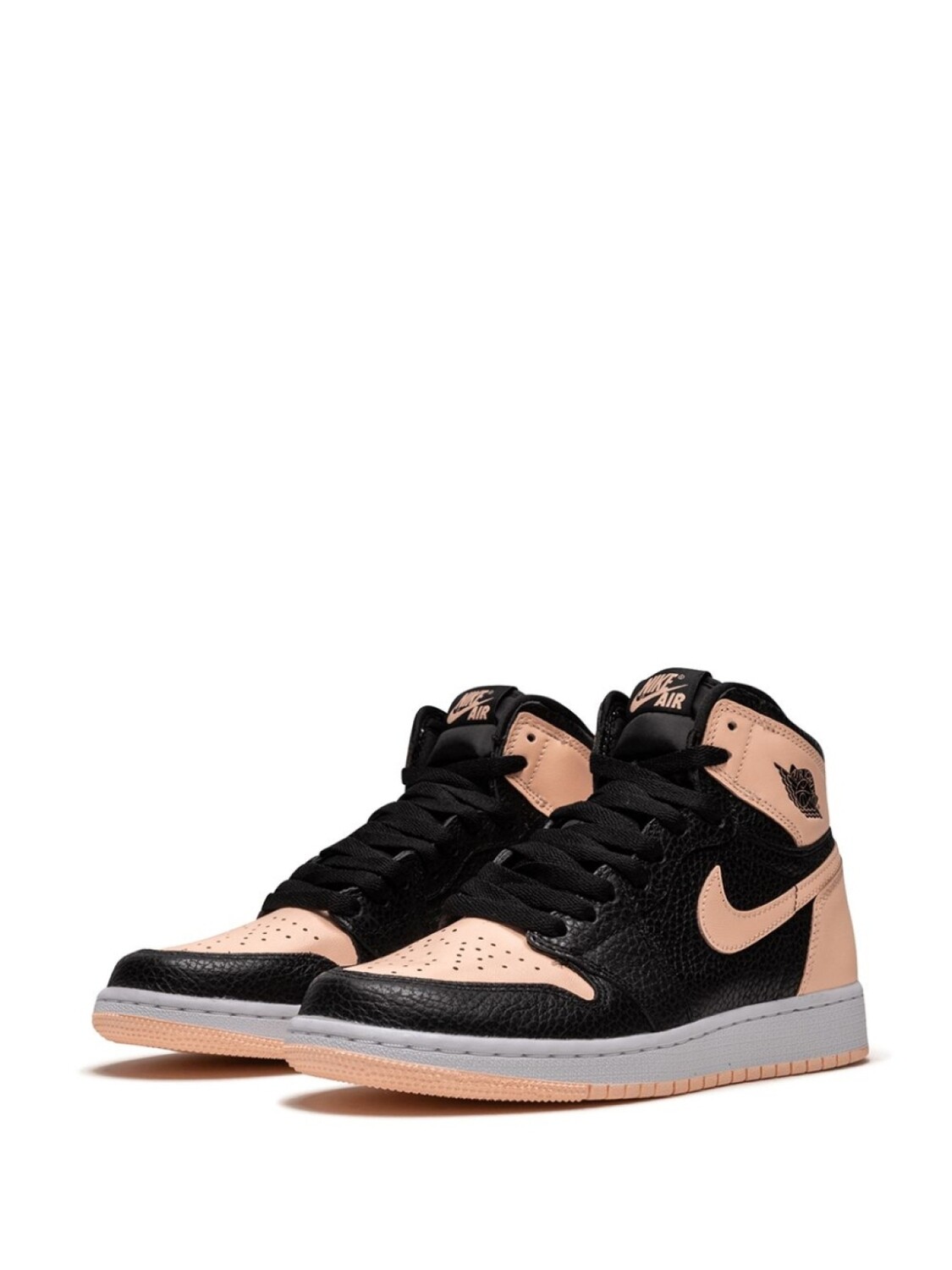 Высокие кроссовки Air Jordan 1 Retro High OG Jordan Kids, черный — фото 2