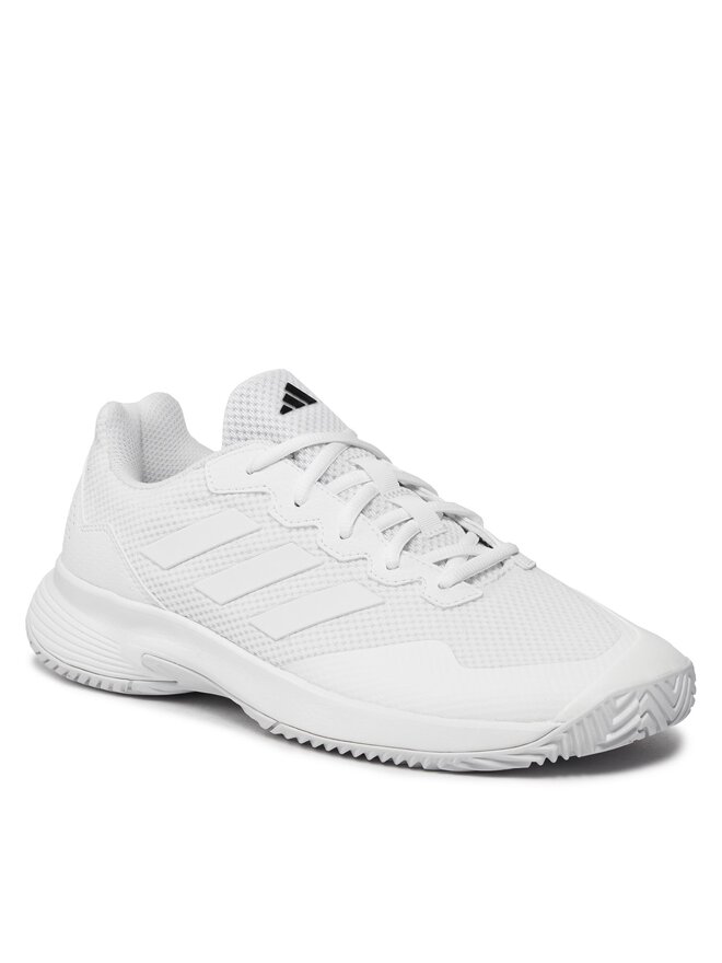 Теннисные кроссовки Gamecourt 2.0 Tennis Shoes IG9568 Adidas, белый — фото 2