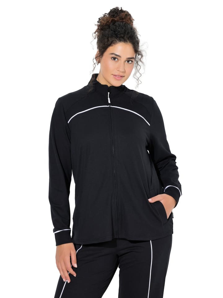 

Ulla Popken Черная толстовка