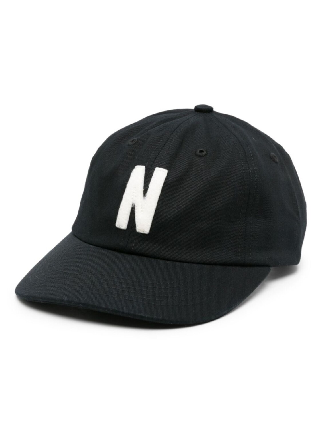 

Norse Projects кепка с нашивкой-логотипом, черный