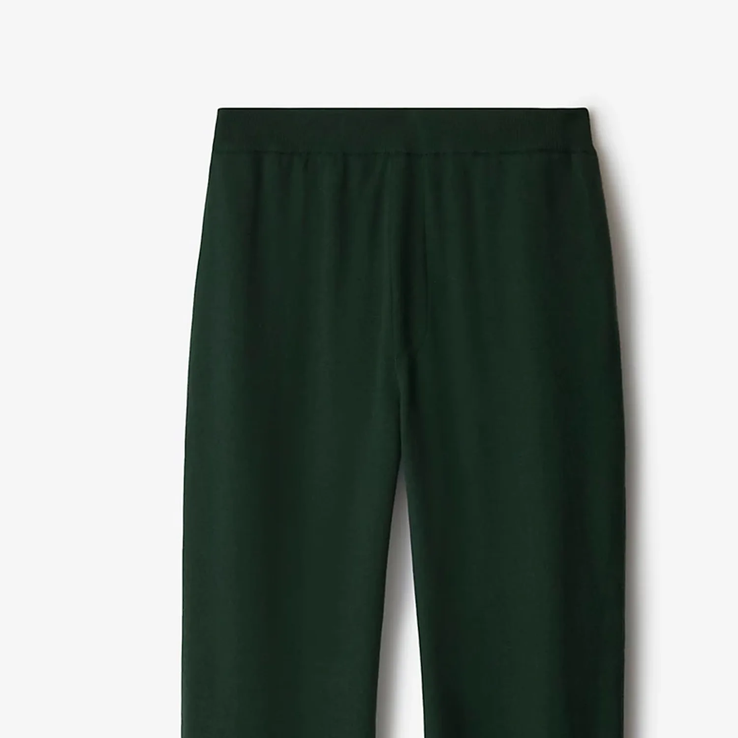 Брюки Burberry узкие шерстяные, стиль главной улицы, Vine Green — фото 4