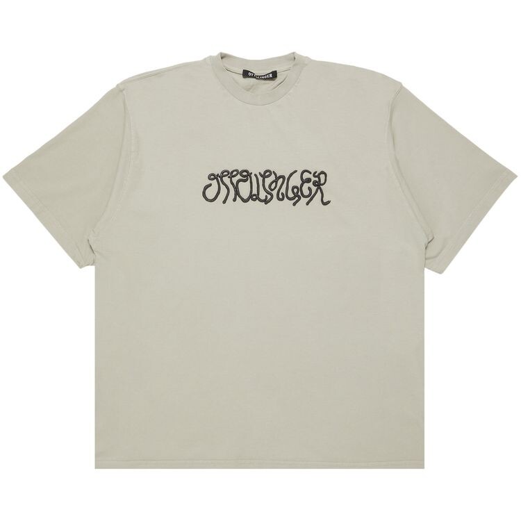 

Футболка Ottolinger Oversized Puffy Logo T-Shirt Sand Pebble, коричневый