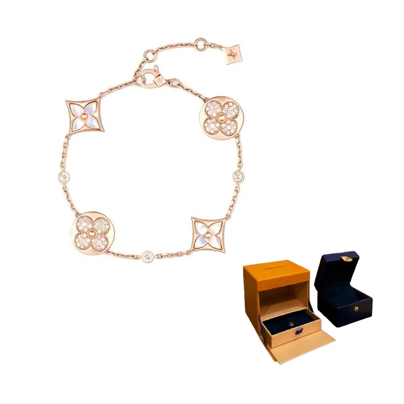 

LOUIS VUITTON Браслеты 18K розовое золото, перламутр, бриллианты унисекс pink gold