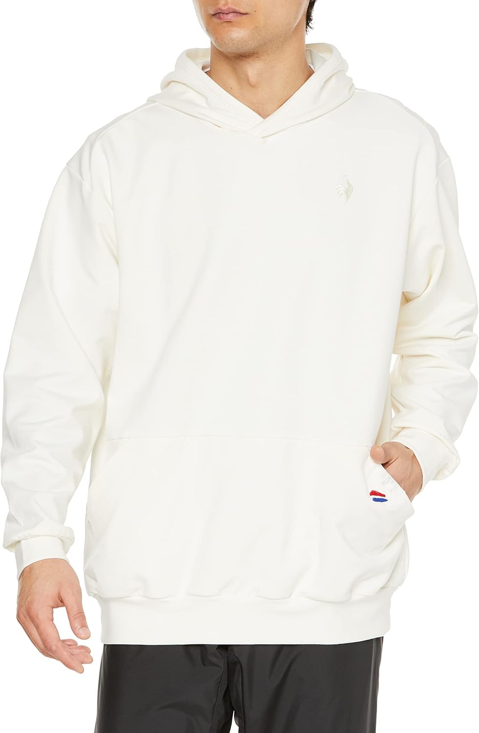 

Толстовка Cox Sportif, худи, всесезонная, влагоотводящая, эластичная Le Coq Sportif, белый