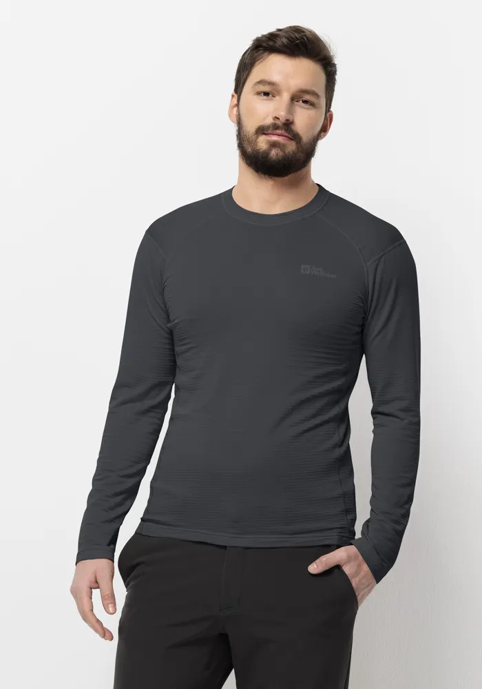 

Рубашка с длинными рукавами Jack Wolfskin "INFINITE L/S M", цвет Phantom