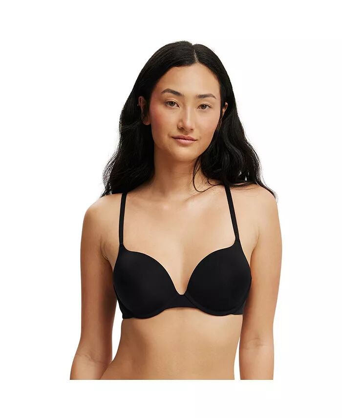 

Женский бюстгальтер-футболка Push Up2 Ultimate Comfort COTTON ON, черный