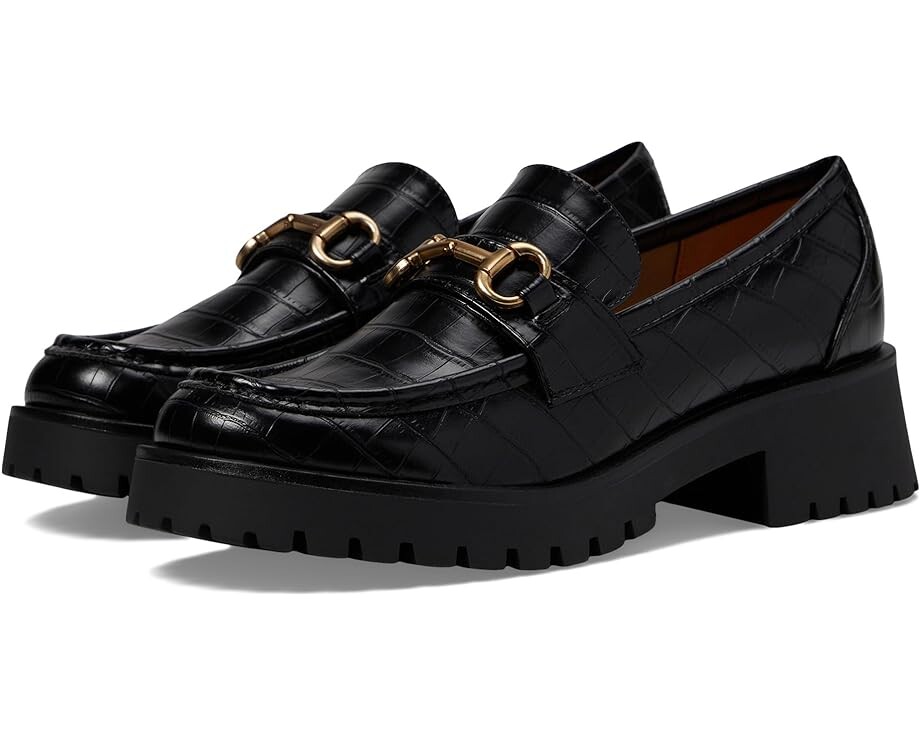 

Лоферы Nine West Allmy, цвет Black Croco