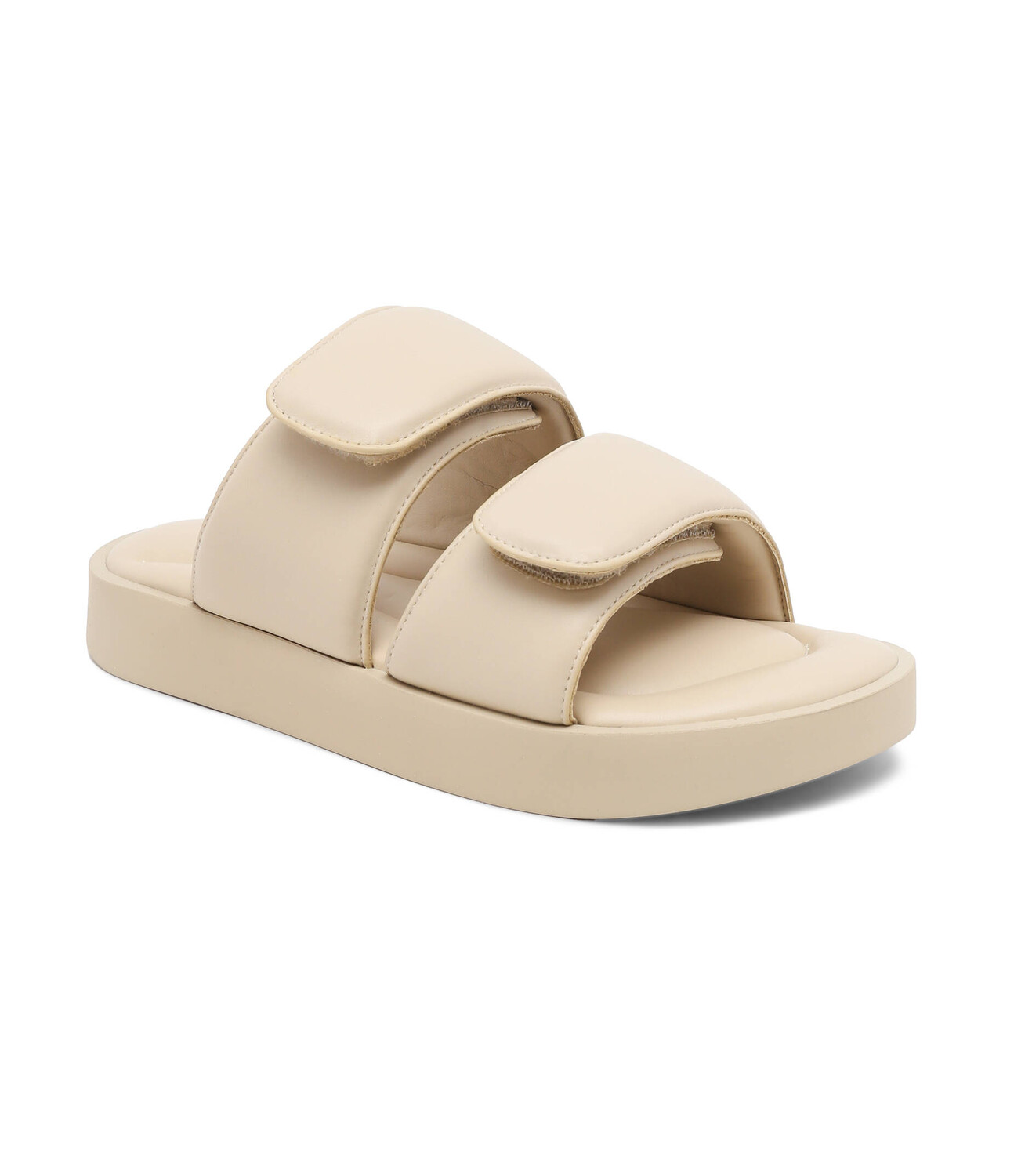 Шлепанцы INUIKII PADDED DOUBLE BAND, бежевый