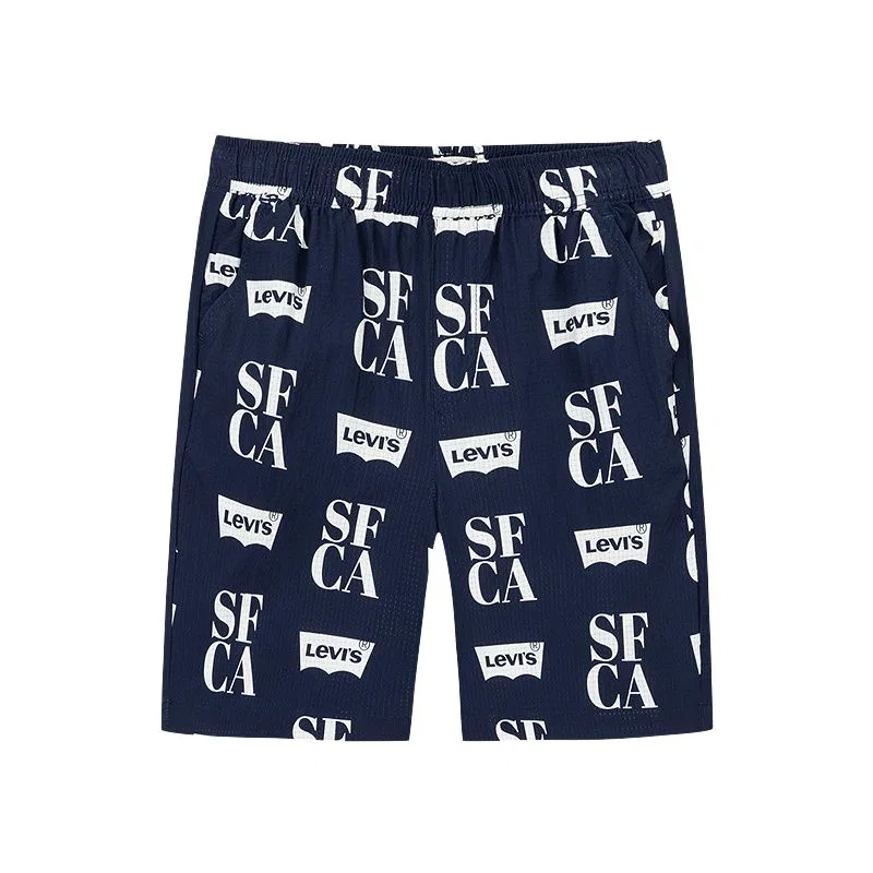 Шорты SS25 для детей 3-7 лет, темный индиго Levis, Dark Indigo