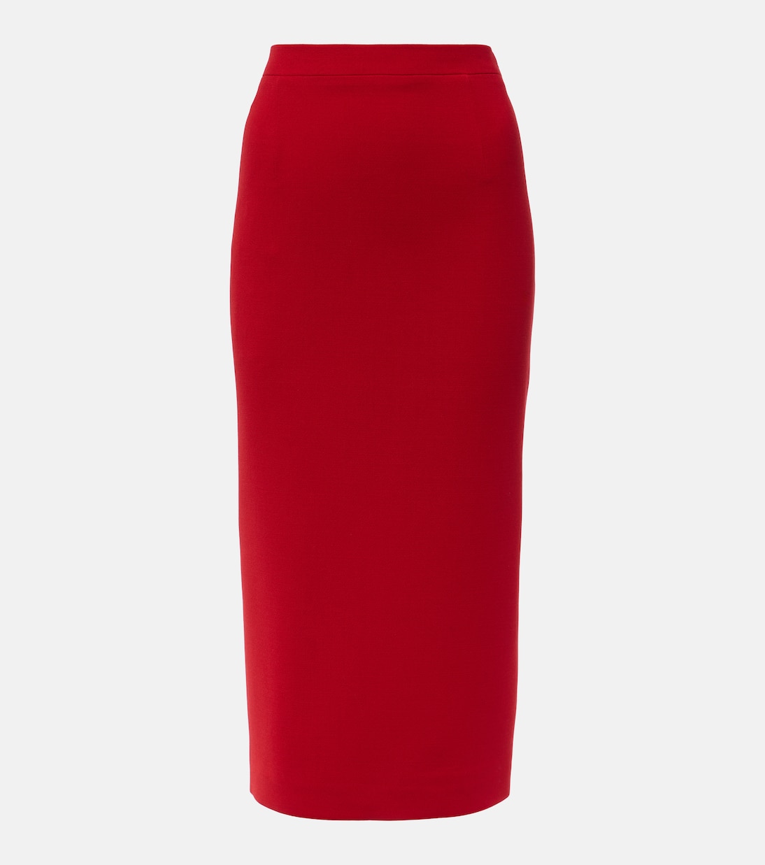 

Шерстяная юбка миди Alessandra Rich, красный