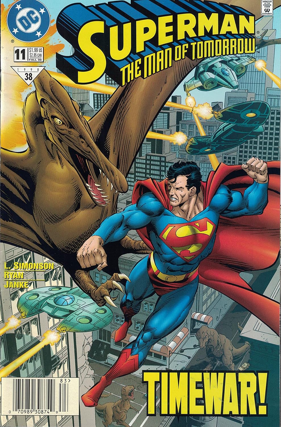 

Superman the Man of Tomorrow - Issue Number 11 - Fall 1998 (DC Comics)