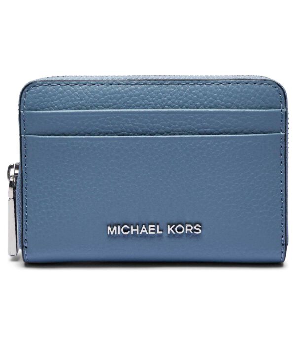 

Кошелек из кожи Jet Set Michael Kors, синий