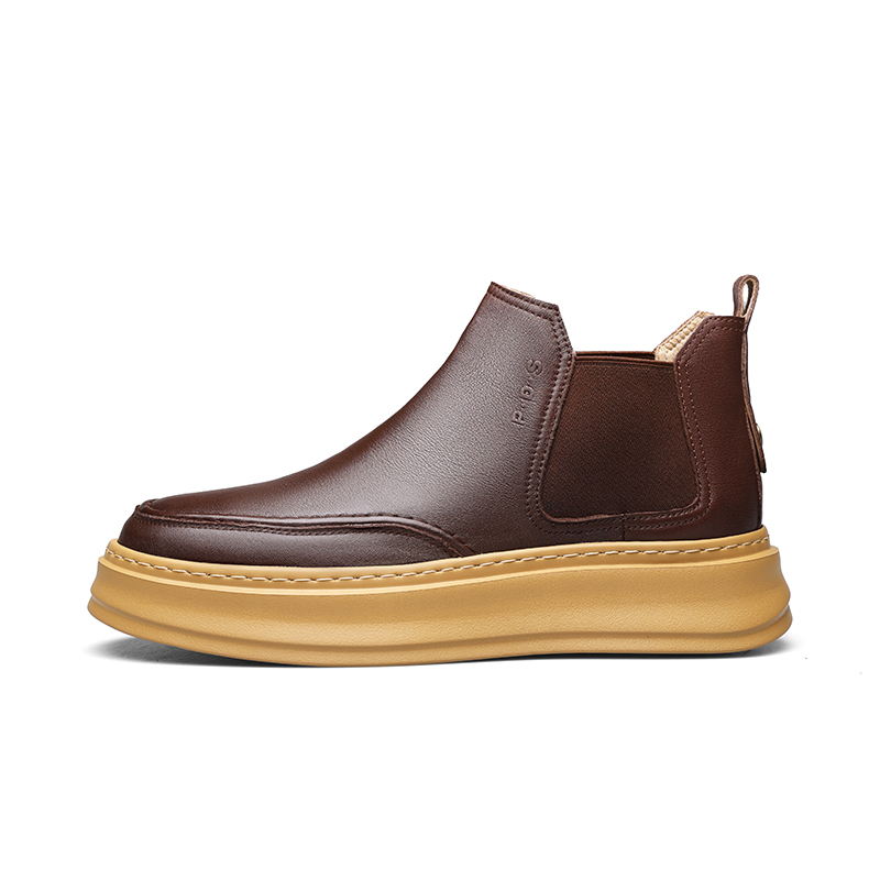 

PARDASAUL Черные мужские короткие челси-ботфорты