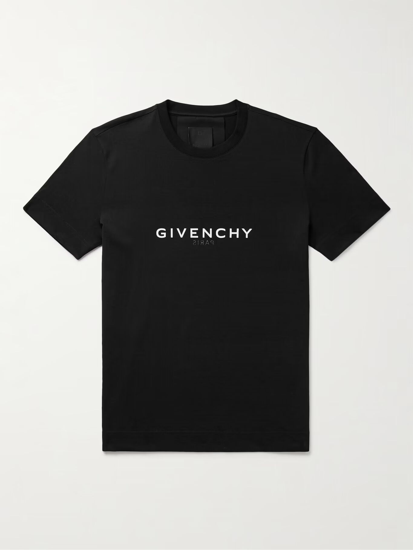 

Футболка из хлопкового джерси с логотипом GIVENCHY, черный