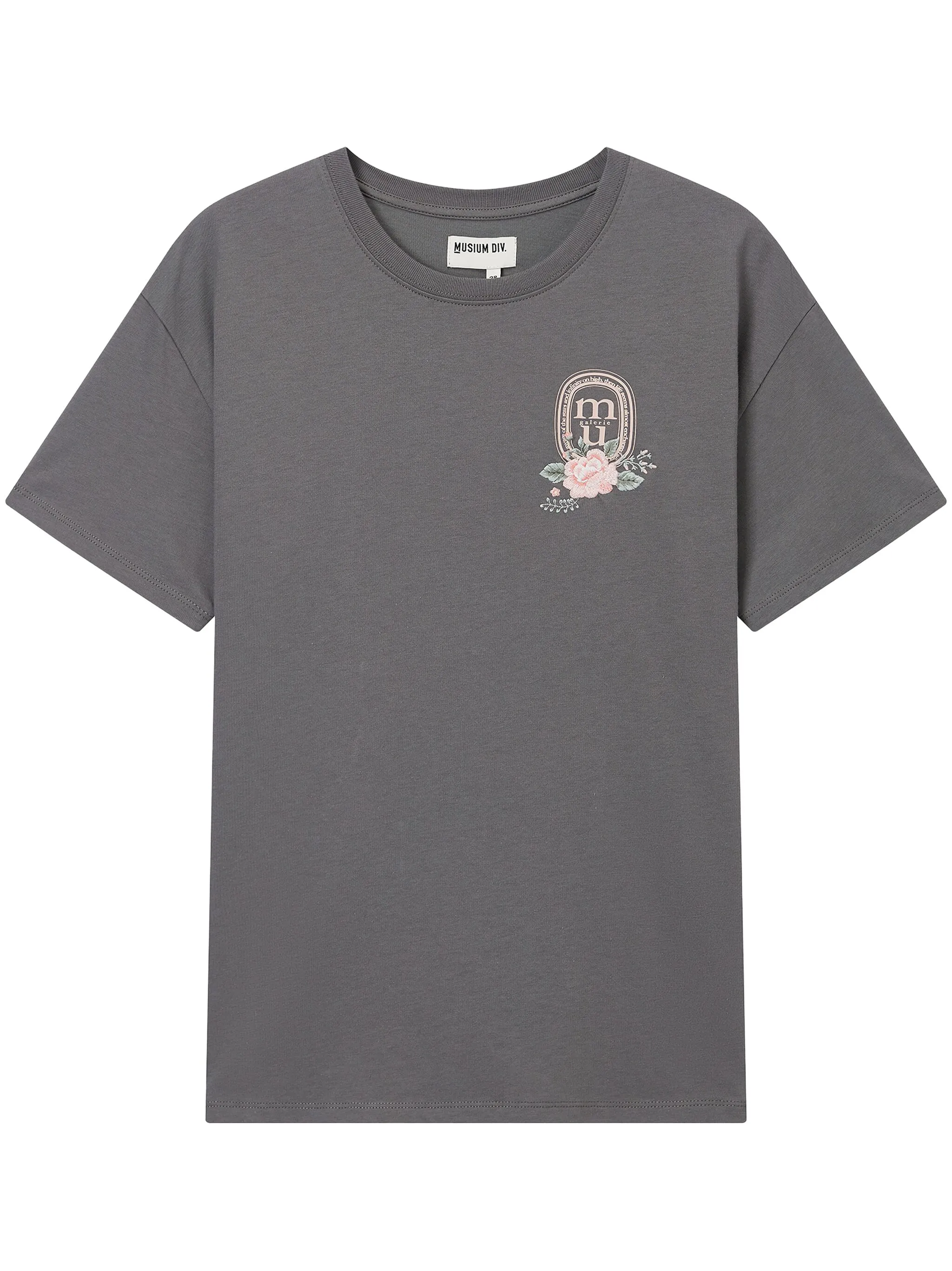 

Футболка с логотипом Musium Div., серый