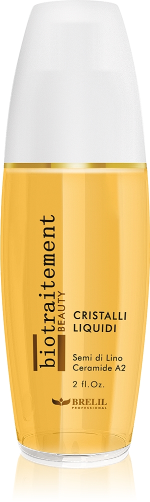 

Bio treatement cristalli liquidi ультралегкие жидкие кристаллы текстуры для всех типов волос Brelil Professional, 60 мл