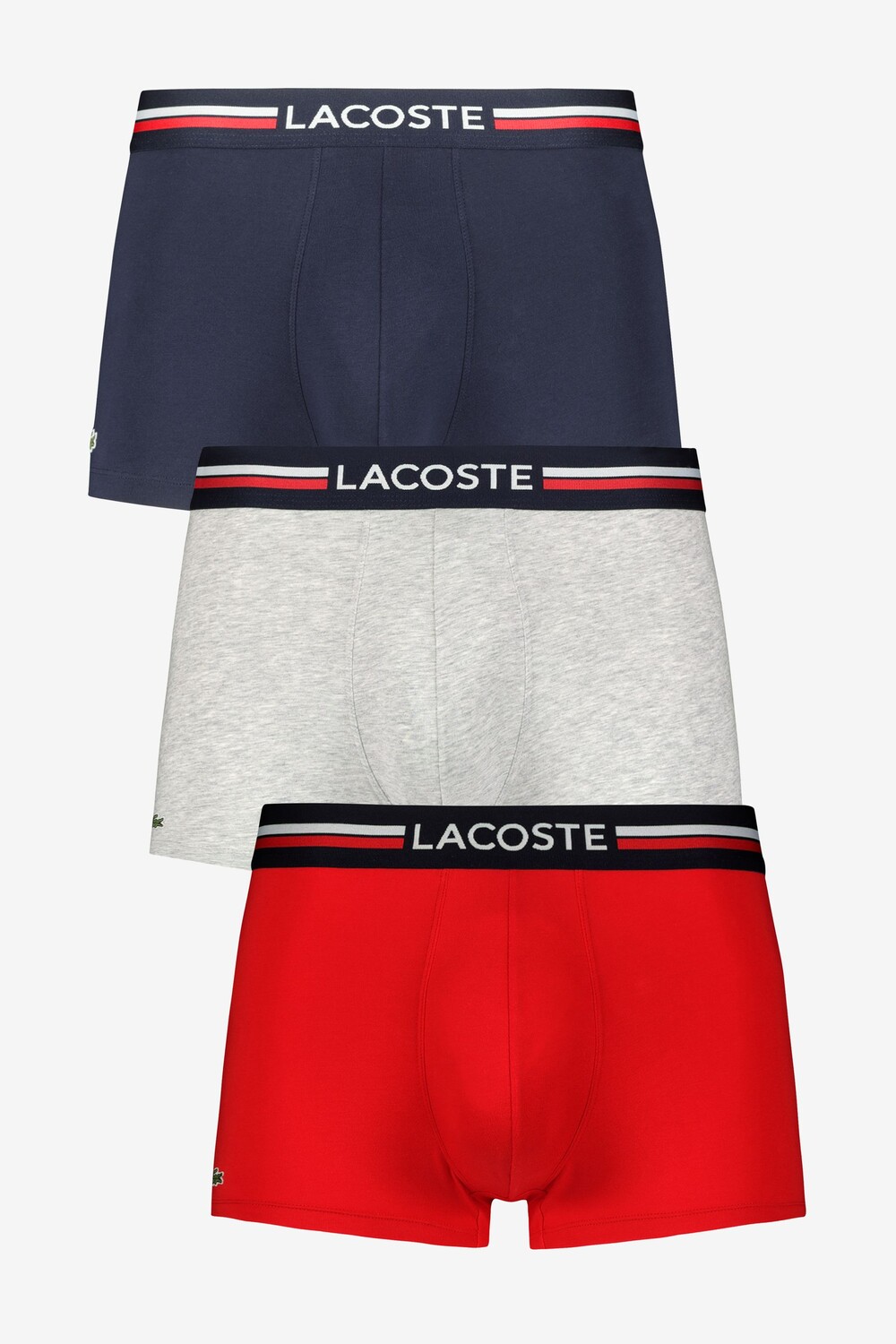 

Комплект из 3 пар боксеров Lacoste, синий