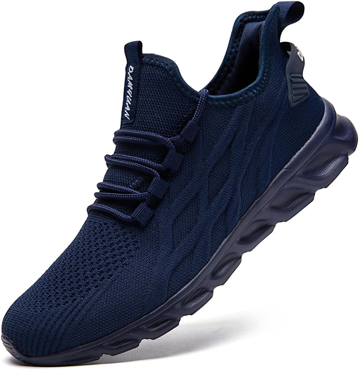 

Женские и мужские кроссовки для ходьбы и тенниса, без шнурков, для бега, с противоскользящей подошвой, повседневные, для тренировок, спортивные, для фитнеса, модные, легкие, удобные и дышащие Gdebyz, темно-синий