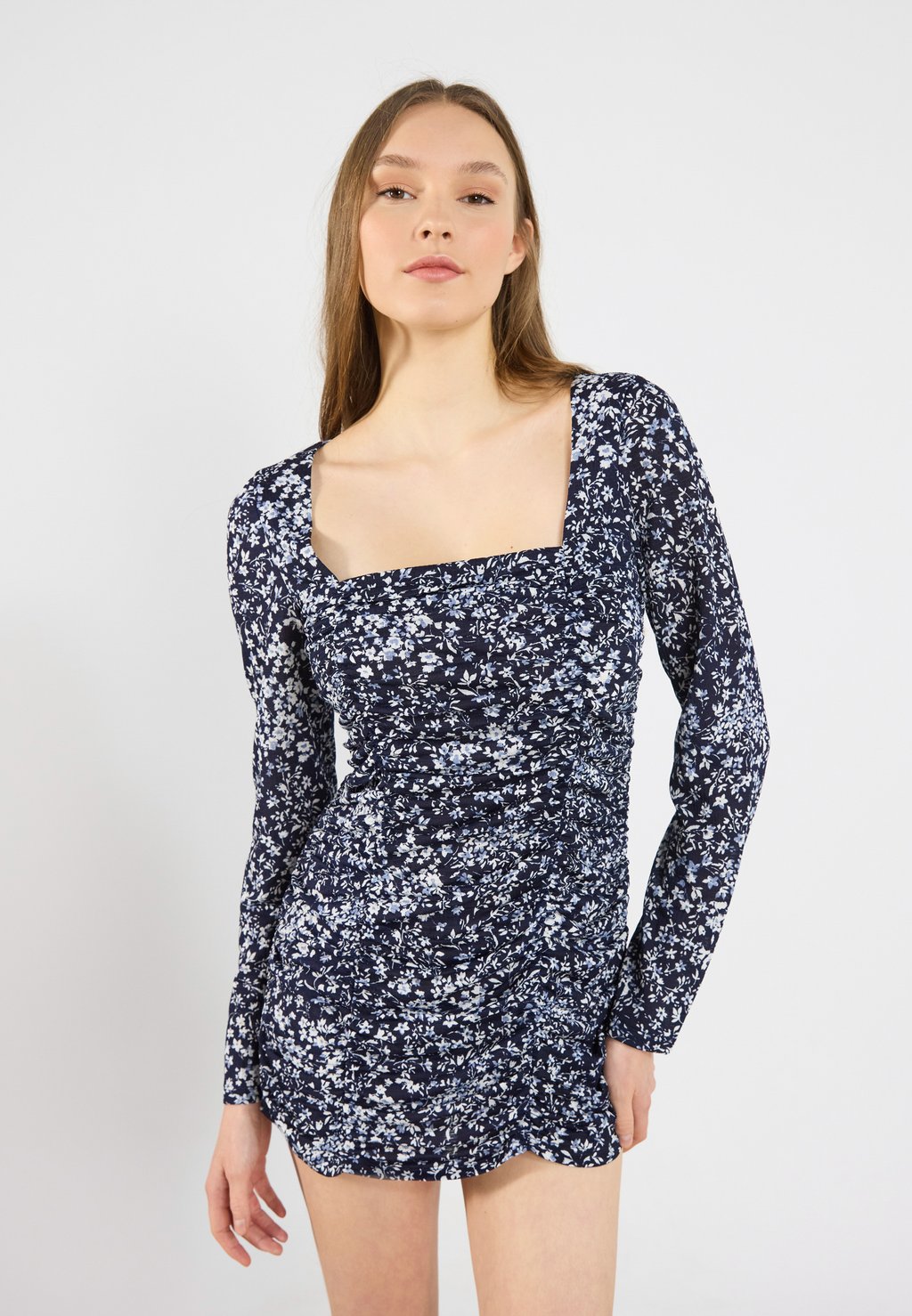 

Платье из джерси Even&Odd by Zalando, темно-синий