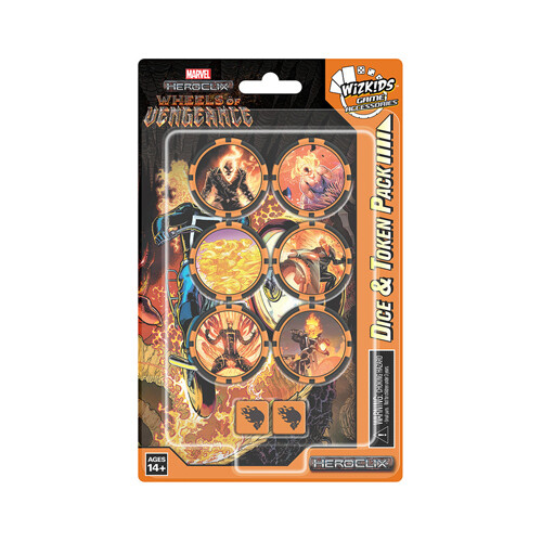 

Фигурки Wheels Of Vengeance Dice And Token Pack: Marvel Heroclix