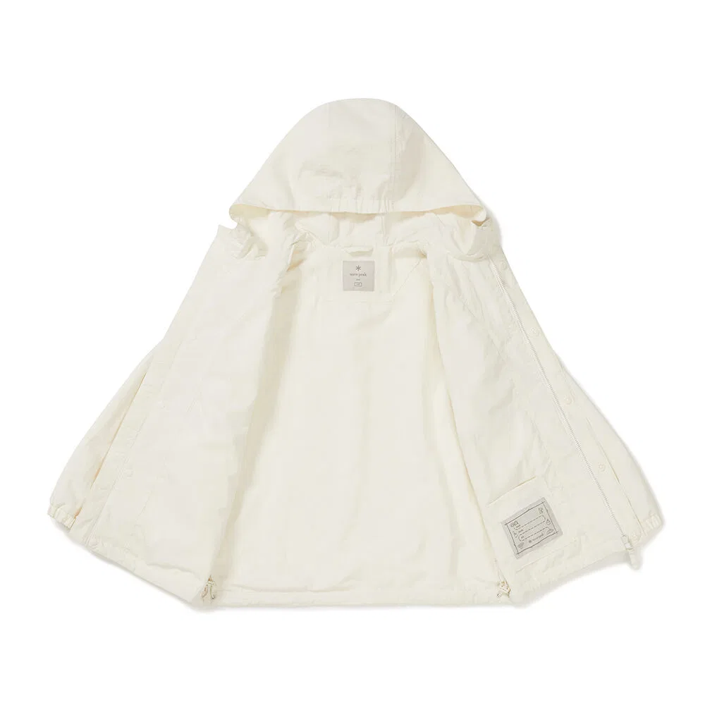 Детская ветровка Snowpeak Apparel Kids Campfield, цвет сливочного масла — фото 4