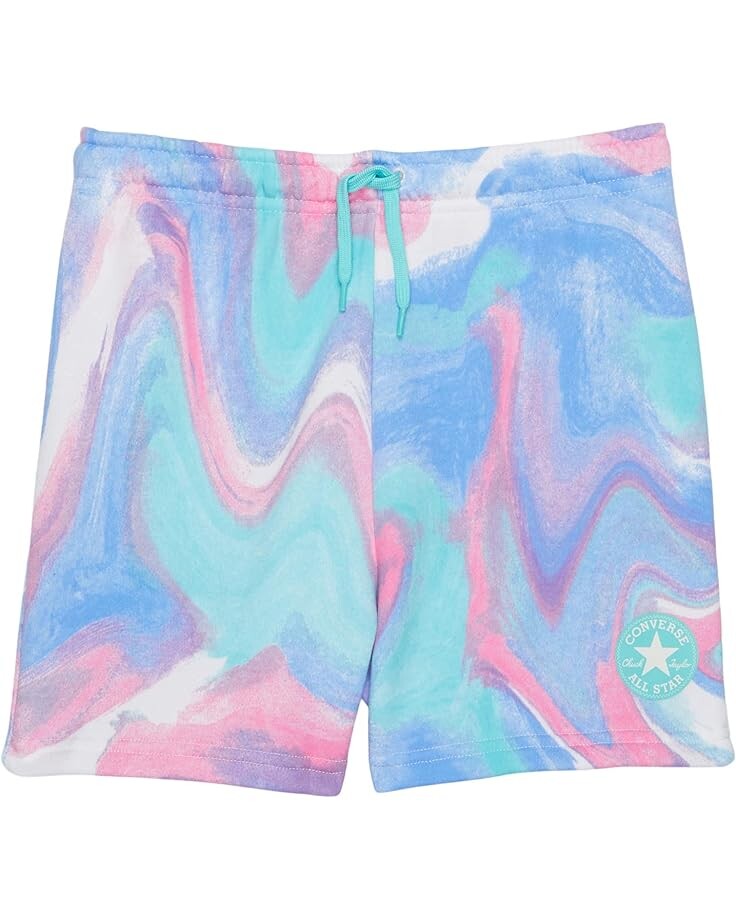 

Шорты Converse High-Rise Knit Shorts, белый