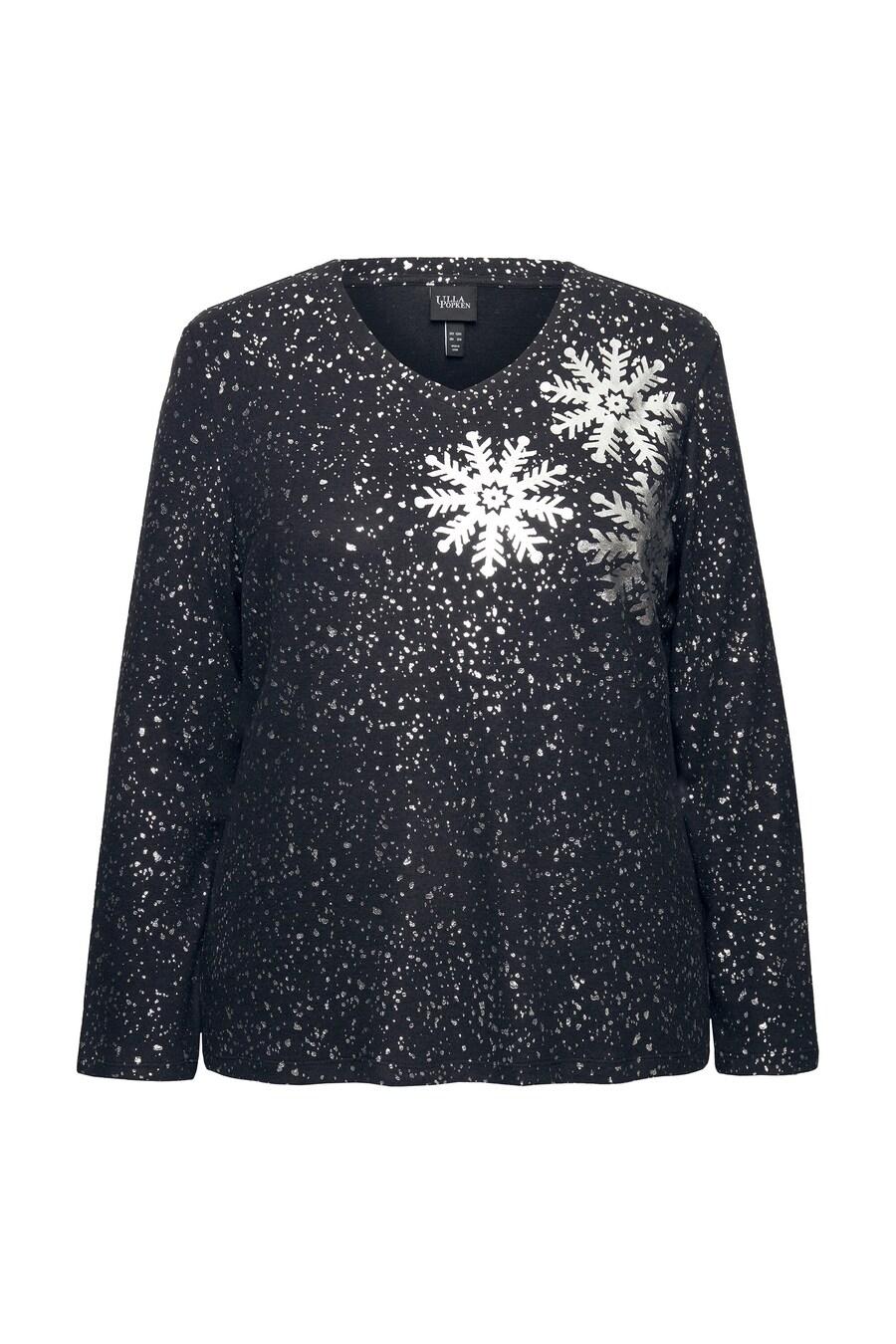 

Свитер Ulla Popken Sweatshirt, черный