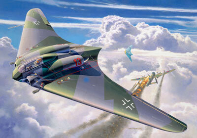 

Revell, Horten Go229, Комплект модели, 8+