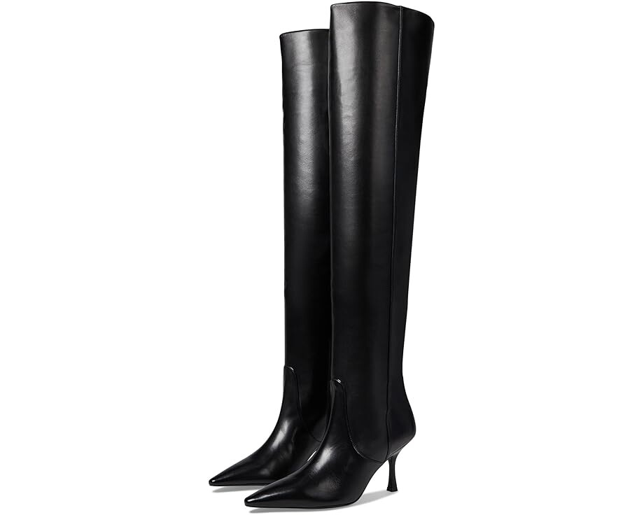 

Ботинки Stuart Weitzman Naomi 75 Tall Boot, черный