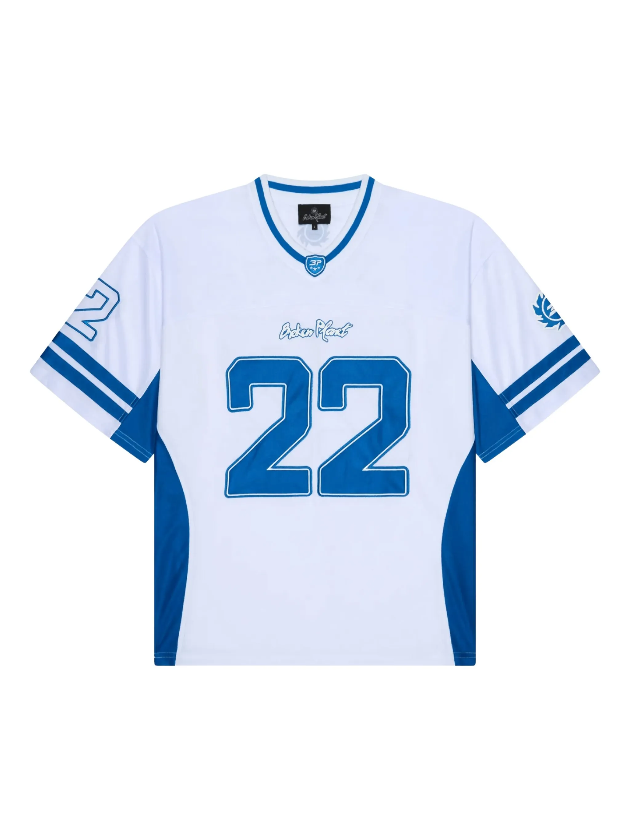 

Футболка с V-образным вырезом Broken Planet, белый