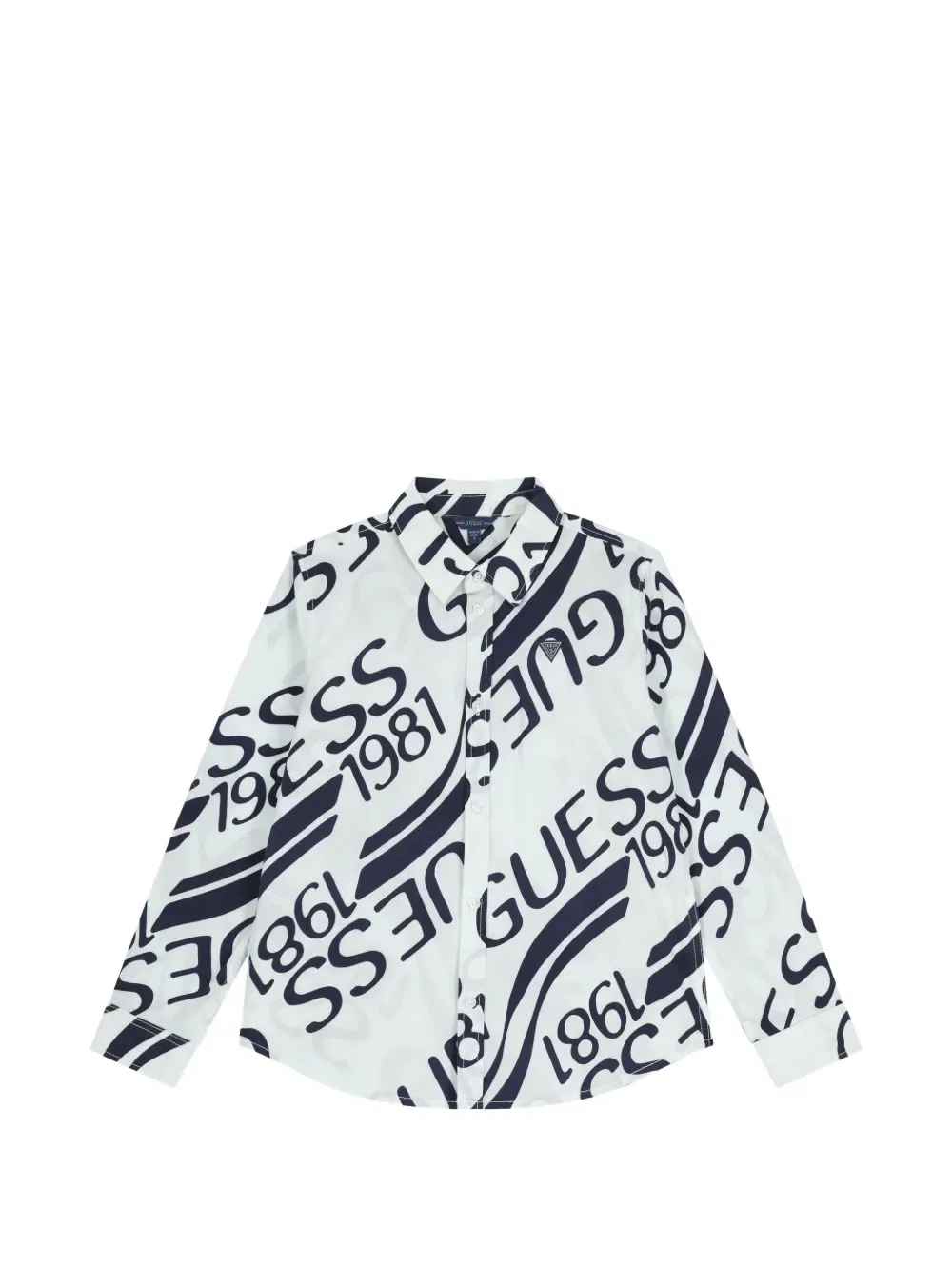 Рубашка с логотипом Guess Usa, белый