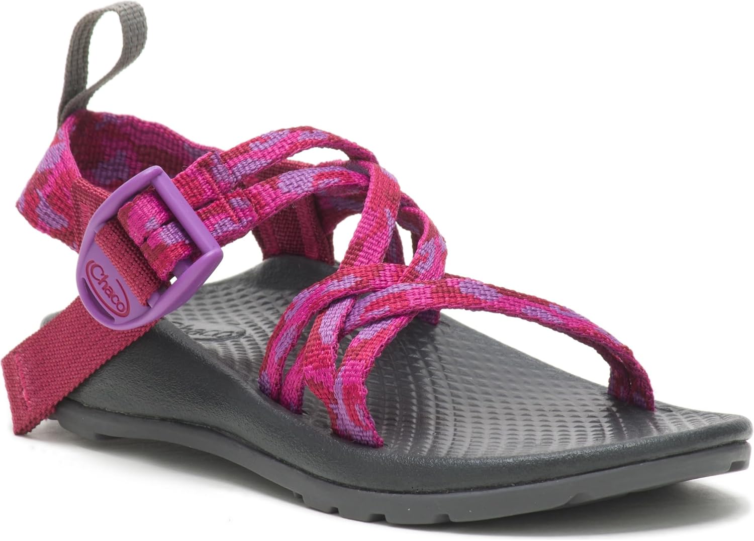 Детские спортивные сандалии Chaco ZX1 Ecotread, Big Kid (8-12 Years) Sweeping Fuchsia — фото 2