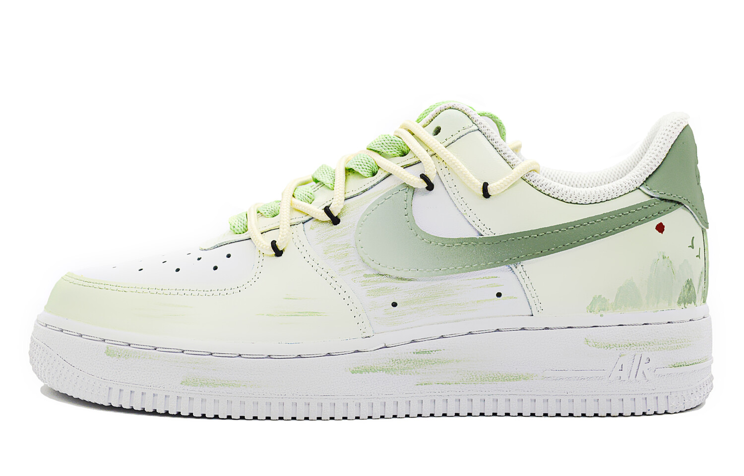 

Женские кроссовки для скейтбординга Nike Air Force 1, Green Hills Green