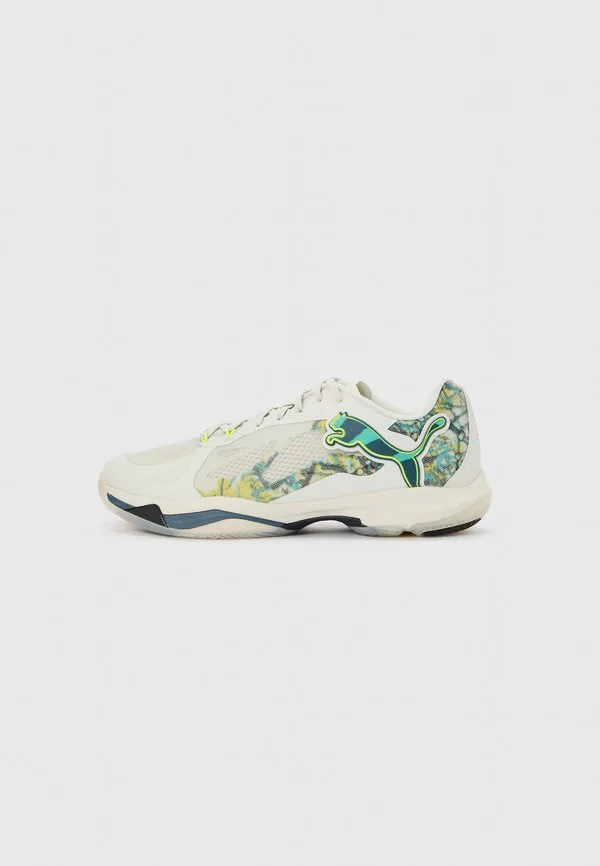Гандбольные кроссовки vantage nitro berlin Puma, Sedate Gray/Yellow Alert/Electric Peppermint